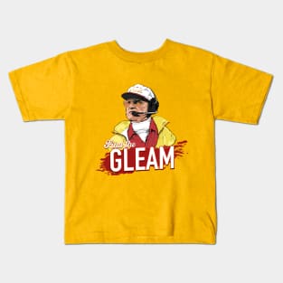 Marty Schottenheimer “GLEAM” shirt Kids T-Shirt